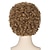 tanie Peruki kostiumowe-Women Short Curly Wig Strawberry Blonde Brown Cosplay Party Wig Halloween Wigs