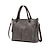 cheap Handbag &amp; Totes-Women&#039;s Handbag PU Leather Daily Zipper Large Capacity Waterproof Solid Color Black Red Brown
