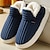 cheap Bathroom Gadgets-Waterproof Furry Slippers Indoor Men Women Cotton Shoes Unisex Soft Warm Plush Ankle Snow Boots Winter Home Slippers