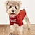 abordables Gilet et Chemise Rafraîchissants-Chien Chat Chemise / T-Shirt Mode Occasionnel Hiver Respirant Doux Lavable Confortable Extérieur Décontracté Quotidien Vêtements pour Chiens for Bichon Frisé Spitz Nain Bébé Animal Papillon Petit