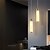 billige Øslys-køkkenø pendelbelysning, marmor hængelamper moderne minimalistisk metal kobber ​ophængslys reb lampe dele lampe indretning til soveværelse, stue, stald 110-240v
