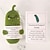 olcso Babák-uborka medál kézzel készített gyapjú horgolt kötött aranyos pozitív energiájú vicces baba medálkártya