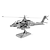 Недорогие Пазлы-aipin металлическая сборка модель сделай сам 3d пазл самолет истребитель вертолет f22 Боинг 747 пассажирский самолет