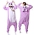 Недорогие пижама и кигуруми-Взрослые Пижамы кигуруми Пижамы Цельные пижамы Кролик Животный принт Животное Цельные пижамы Пижамы Забавный костюм Коралловый флис Косплей Для Муж. и жен. Маскарад Нижнее и ночное белье животных