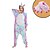 billige Kigurumi-pyjamas-sæt med flannel onesie kigurumi pyjamas klo hjemmesko 2 stk sæt nattøj camouflage kanin kanin enhjørning dyr voksne unisex hyggeligt hjemmetøj