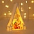 halpa Koristevalot-joulukoristeet pöytäkoristeet retro led tuulivalot pienet yövalot riippuvat koristeet ikkunakoristeet ja rekvisiitta 1kpl