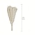 お買い得  人工観葉植物-15 個の白いススキの草原、6.69/17.72 インチの自然な乾燥したススキの枝の装飾ホームキッチンガーデンパーティー撮影フラワーアレンジメント花瓶の装飾 (白)