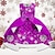 Χαμηλού Κόστους 3d φορέματα κοριτσιών-Κορίτσια » 3D Καρό Χιονονιφάδα Φόρεμα για πάρτυ Αμάνικο 3D εκτύπωση Καλοκαίρι Άνοιξη Φθινόπωρο Πάρτι Ειδική Περίσταση Γενέθλια Κομψό Πριγκίπισσα Πανεμορφη Παιδιά 3-12 χρόνια