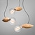 זול אורות אי-נברשת led, creative e27 מנורה תלויה תקרת עץ תאורת מסעדה תלויה אור אומנות בר בית קפה מסעדה אורות תליון מעץ מלא 110-240v