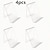 cheap Statues-4/6pcs Simple Transparent Acrylic Non Slip Bookend Desk Storage Support Bookends For Student Book Storage Organizer School Office