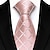 olcso Nyakkendők és csokornyakkendők-klasszikus csíkos férfi nyakkendő rózsaszín zöld kék selyem nyakkendő szett férfiaknak zsebkendő mandzsettagomb esküvői formális nyakkendő gfit férfiaknak