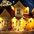お買い得  屋外用ウォールライト-ソーラー裏庭ライト屋外フェンスライト 9 LED 防水側溝ライト軒庭クリスマスパティオ景観装飾 1/4/6 個