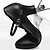 cheap Ballroom Shoes &amp; Modern Dance Shoes-Women&#039;s Modern Shoes Party Evening Prom Practice Comfort Shoes Heel Solid Color Thick Heel Round Toe Buckle Adults&#039; Black
