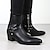 ieftine Cizme de muncă-Bărbați Cizme Cizme de motociclist Pantofi formali Pantofi rochie Plimbare Casual Zilnic Piele Comfortabil Cizme / Cizme la Gleznă Dantelat Negru Primăvară Toamnă