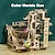 voordelige Legpuzzels-3d houten puzzel marmeren run set diy mechanisch spoor elektrisch handmatig model bouwsteensets montage speelgoed cadeau voor tieners volwassen
