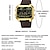 cheap Digital Watches-SANDA Women Men Digital Watch Retro Vintage Military Fashion Business Luminous Stopwatch Alarm Clock Dual Display Silicone Watch