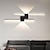 זול אורות קיר לדים-בתוך הבית מודרני אורות קיר פנימיים סלון חדר שינה מתכת אור קיר 110-120V 220-240V 20 W