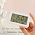 رخيصةأون أجهزة الراديو والساعات-LITBest 318 صغير مقياس درجة الرطوبة الحياة المنزلية