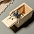billige Gaver-spider prank box, skræmmende træboks spider spoof kreativt legetøj, halloween prank legetøj julegave