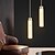 billige Øslys-køkkenø pendelbelysning, marmor hængelamper moderne minimalistisk metal kobber ​ophængslys reb lampe dele lampe indretning til soveværelse, stue, stald 110-240v