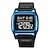 זול שעונים דיגיטלים-SKMEI נשים גברים ילדים שעון דיגיטלי צבאי חוץ ספורטיבי אופנתי זורח שעון עצר Alarm Clock לוח שנה TPU שעון