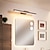 billiga Vanitylampor-led spegel strålkastare kaffefärgat badrum led modernt och minimalistiskt nordiskt badrum hushållsspegelskåp kreativt sminkbord smink belysningsarmaturer ac110v ac220v