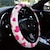 Χαμηλού Κόστους Καλύμματα για Τιμόνι Αυτοκινήτου-άνετο μαλακό αγάπη βελούδινο αυτοκίνητο χωρίς εσωτερικό δαχτυλίδι κάλυμμα τιμονιού προμήθειες αυτοκινήτου για γυναίκες