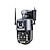 abordables Caméras IP d&#039;Extérieur-Caméra de surveillance ultra ip wifi 4k ptz, caméra de sécurité à quatre objectifs, zoom 20x ai, suivi automatique, vidéo de vidéosurveillance ipc360