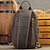 cheap Men&#039;s Bags-Vintage Crazy Horse Leather Men&#039;s Chest Bag Crossbody Bag Large Capacity Business Commuting Travel Shoulder Bag
