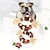 זול צעצועים לכלבים-1 יחידה צעצועים לחיות מחמד כלב גדול עצם לניקוי שיניים נגד נשיכה מקל טחינת שיניים מקל נושך כלב מקל לניקוי שיניים גור כלב