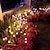 olcso Pathway Lights &amp; Lanterns-2/4/6 csomag napelemes szentjánosbogár lámpák kültéri vízálló lengő lámpák kétféle tartós fény és villogó 10 fej meleg fehér többszínű