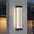 billige utendørs vegglamper-led vegglampe lysarmatur vegglampe ip65 vanntett rustsikker aluminium vegglampe akryl gårdsplass hage balkong villa dekorative lys 110-240v
