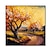 levne Krajinomalby-ručně malovaný strom květina malba zářivé scenérie nástěnná výzdoba ideální pro venkovské domy nebo přírodní nástěnné umění domácí výzdoba bez rámu