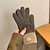 tanie ogrzewanie i chłodzenie-1 para rozciągliwych, wełnianych rękawiczek z pełnymi palcami i rękawiczek do ekranów dotykowych dla obu płci