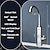 cheap Rotatable-Tankless Heating Faucet, Stainless Steel Hot Water Heater Faucet, Instant Electric Fast Heating Tap with LED Digital Display for Kitchen Bathroom Farmhouse Camper