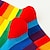 abordables la maison chaussettes-chaussettes unisexes 100% coton chaussettes rayées arc-en-ciel, confortables&amp;amp; chaussettes respirantes à tube moyen, bas pour femmes&amp;amp; bonneterie