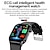 tanie Smartwatche-iMosi et580 Inteligentny zegarek 2.04 in Inteligentny zegarek Bluetooth EKG + PPG Krokomierz Powiadamianie o połączeniu telefonicznym Kompatybilny z Android iOS Damskie Męskie Długi czas czuwania