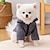 voordelige Hondenkleding-huisdier winter verdikte kleding hond warme jas fashion star graphicdog jas voor koud weer