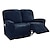 cheap Recliner Chair Cover-Sectional Recliner Sofa Slipcover 1 Set of 6 Pieces Microfiber Stretch High Elastic High Quality Velvet Sofa Cover Sofa Slipcover for 2 Seats Cushion Recliner Sofa