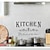 preiswerte Wand-Sticker-Küche, das Herzstück des Hauses, Küche, Sprichwörter, Restaurant, Hauswände, dekorative Hintergrundwandaufkleber, abnehmbar