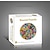 رخيصةأون ألعاب تركيب القطع-لعبة ألغاز دائرية سميكة مكونة من 1000 قطعة من ورق البطاقة البيضاء المسطحة للبالغين