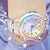 baratos Relógios Quartz-Relógio de pulso de quartzo para mulheres, cheio de diamantes, cristal analógico, quartzo, glitter, moda, luxo, bling, strass, pulseira, aço inoxidável
