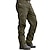 Χαμηλού Κόστους Στρατιωτικά παντελόνια-Ανδρικά Παντελόνια με τσέπες Παντελόνι Cargo Παντελόνι τακτικής Πολλαπλή τσέπη Ισιο πόδι Σκέτο Άνεση Αναπνέει Causal Καθημερινά Αργίες Αθλήματα Μοντέρνα Μαύρο Πράσινο Χακί