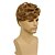 Χαμηλού Κόστους Ανδρικές περούκες-σγουρές ξανθές κοντές περούκες για άντρες αφράτη φυσική πολυεπίπεδη συνθετική ξανθιά περούκα απόκριες cosplay περούκα μαλλιών για άντρα (ξανθό)
