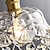 billiga Belysning för köksön-kristall taklampa med klarglasskärm guldborstad mässingsfinish modern köksö hänglampa justerbar ljuskrona för hall matsal vardagsrum 1 lampa 110-240v