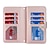 abordables Coques iPhone-téléphone Coque Pour iPhone 15 14 Pro Max Plus 13 12 11 Pro Max Coque Arrière Étui Portefeuille avec Support Magnétique avec Lanière Rétro TPU faux cuir