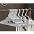 cheap Clothing Rack Storage-10pcs Durable Matte Gold Aluminum Coat Hangers - Smooth &amp; Sturdy Metal Rack, Aesthetic Room Decor, Home Decor, Kitchen Accessories, Bathroom Decor, Bedroom Decor