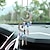billiga Väggdekor-vacker drömfångare bil backspegelhänge - färgglada pärlor vindklocka ornament