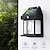 preiswerte Außenwandleuchten-Solar-Wandleuchte im Freien, intelligenter Sensorschalter, wasserdichte Wolframlampe, Korridor-Gartenlicht, Villa-Nachtlicht