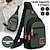 cheap Men&#039;s Bags-Men&#039;s Crossbody Bag Shoulder Bag Chest Bag Oxford Cloth Outdoor Daily Holiday Zipper Large Capacity Waterproof Lightweight Color Block Patchwork Black Navy Blue Green